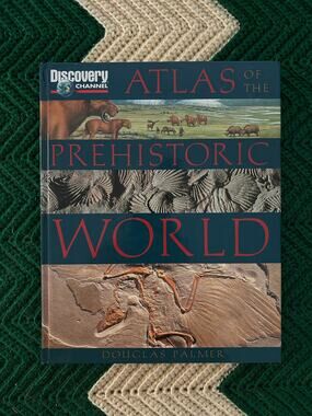 Discovery Channel Atlas Of The Prehistoric World Hardcover Vintage Book 1999
